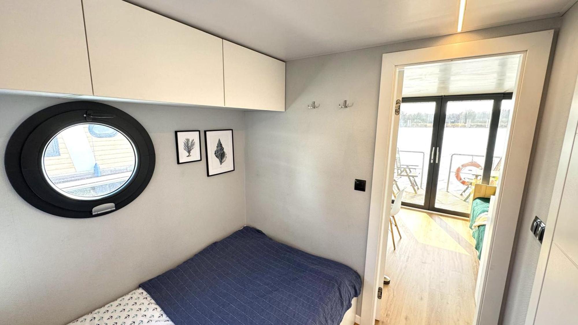 Ferienwohnung Houseboat Water Boy Apartament Plywajacy Dom Na Wodzie Lodz Breslau Exterior foto